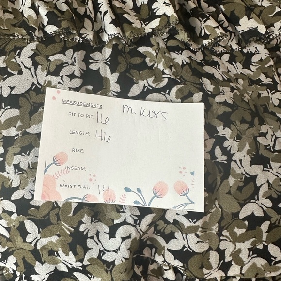 M MICHEAL KORS BUTTERFLY tiered spaghetti maxi fairycore dark romantic  dress S - Picture 9 of 10